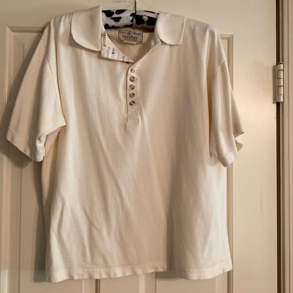 Short sleeved all cotton shirt from France